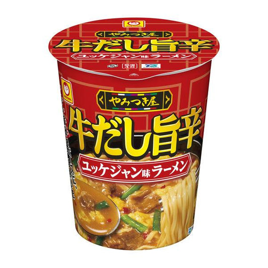 92g×1個 東洋水産 マルちゃん やみつき屋 牛だし旨辛ユッケジャン味ラーメン 0095