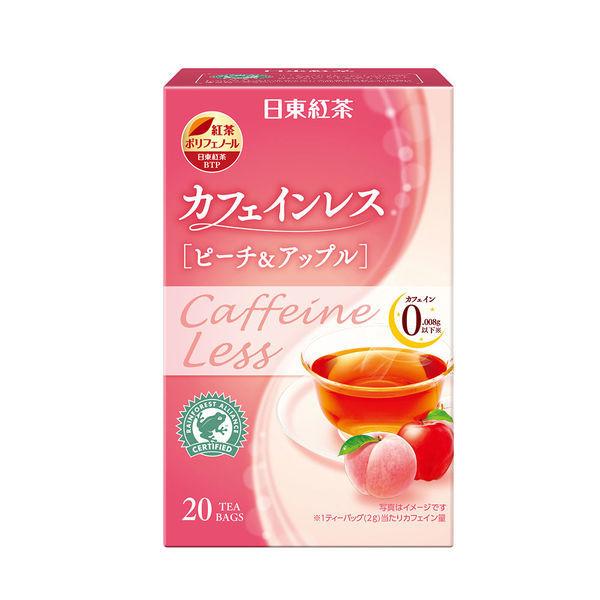 40g×1個 三井農林 日東紅茶 カフェインレス ティーバッグ ピーチアップル 0095