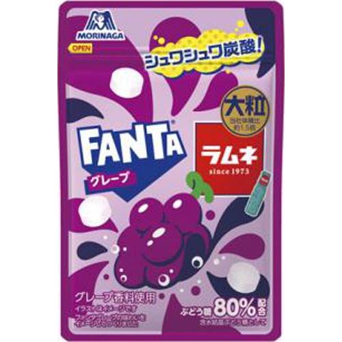 25g×1個 森永 大粒ラムネ ファンタグレープ 0038