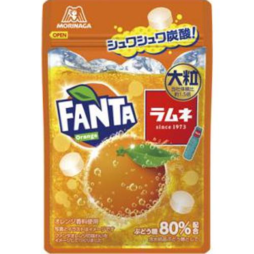 25g×1個 森永 大粒ラムネ ファンタオレンジ 0038